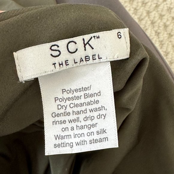 SCK The Label Forelli stretch slit halter dress - Picture 4 of 4